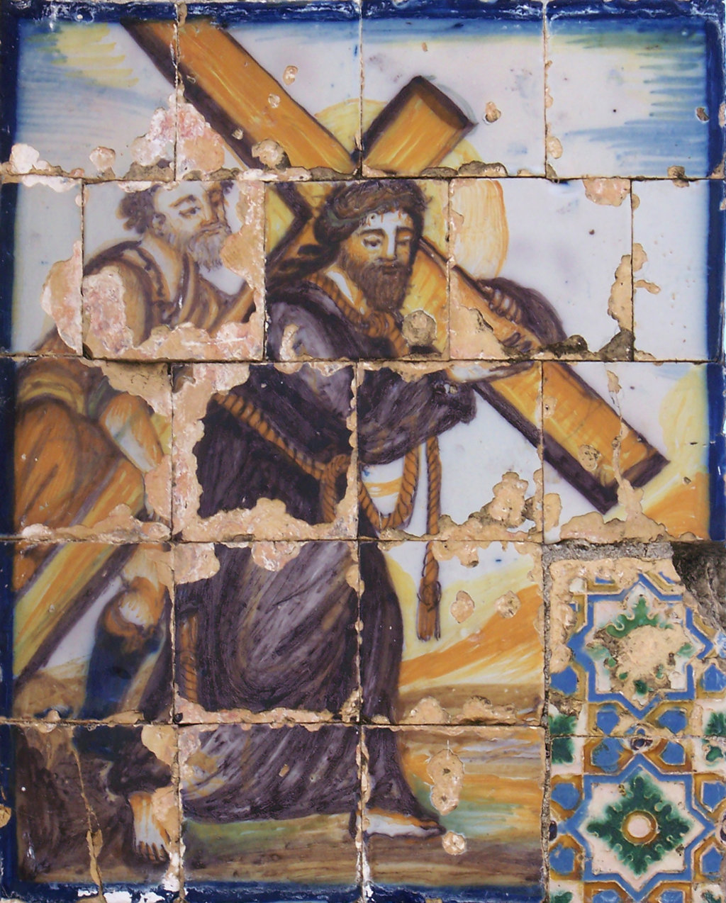 00049. Retablo cerámico. Jesús Nazareno. Arcos de la Frontera. Cádiz.