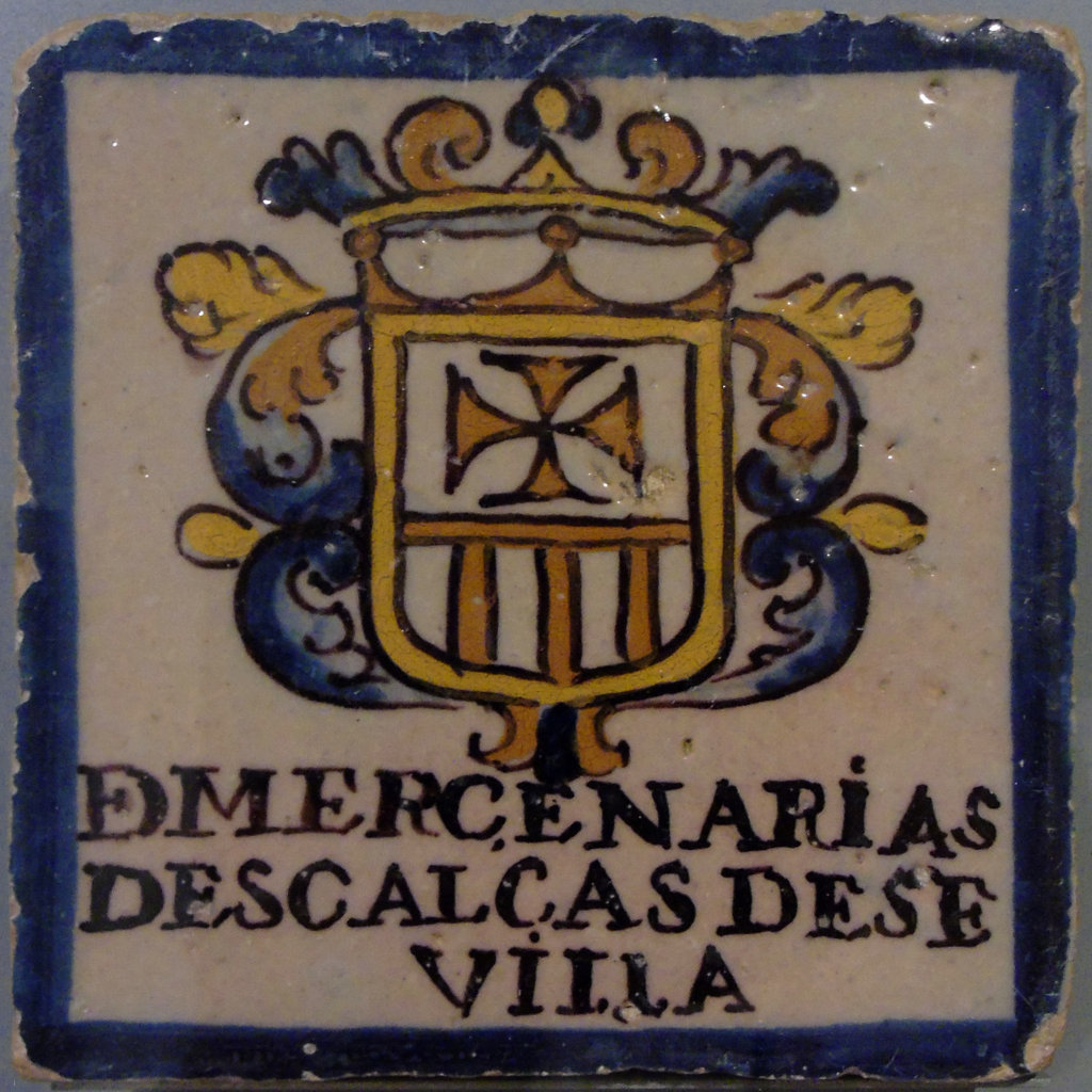 00171. Azulejo de censo. Mercedarias Descalzas de Sevilla. Museo de Artes y Costumbres Populares. Sevilla.