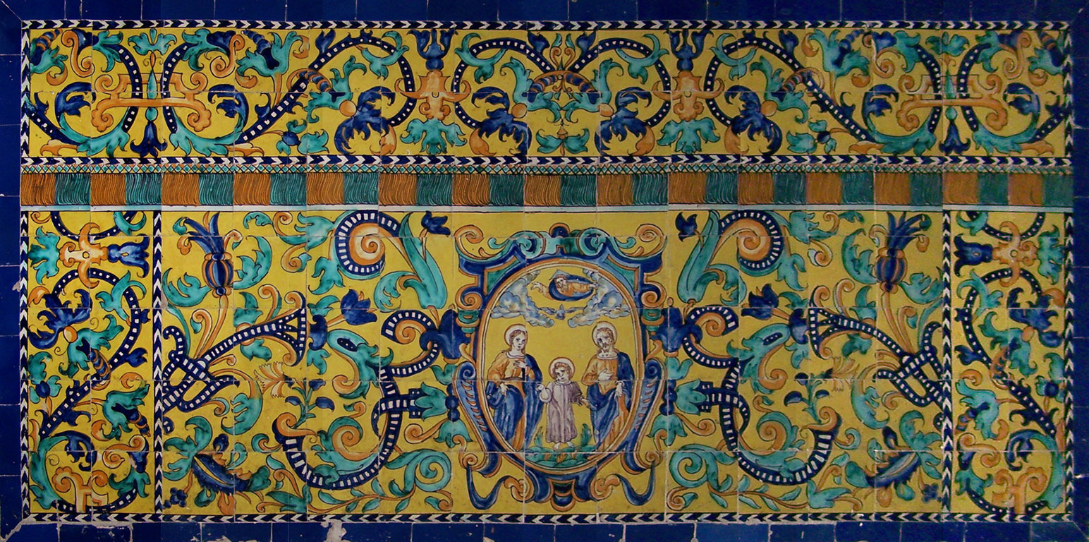 00228. Frontal de altar con la Sagrada Familia. Convento de Santa Paula. Sevilla.