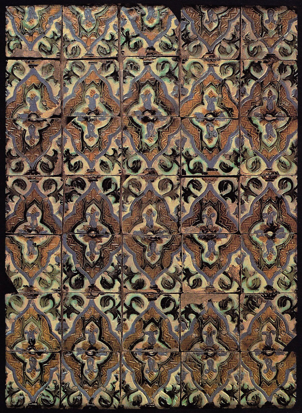 00386. Panel de azulejos de arista. Colección Carranza.