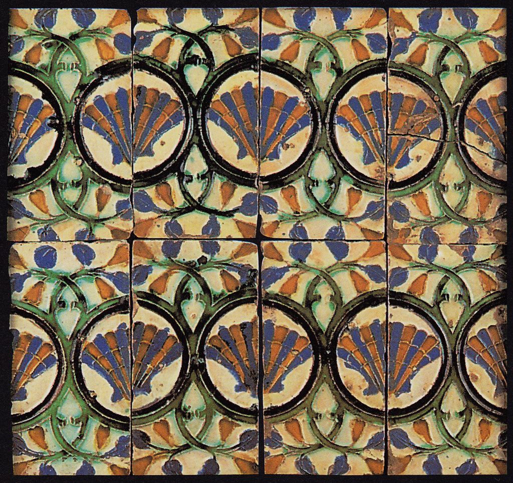00401. Panel de azulejos por tabla para techo. Colección Carranza.