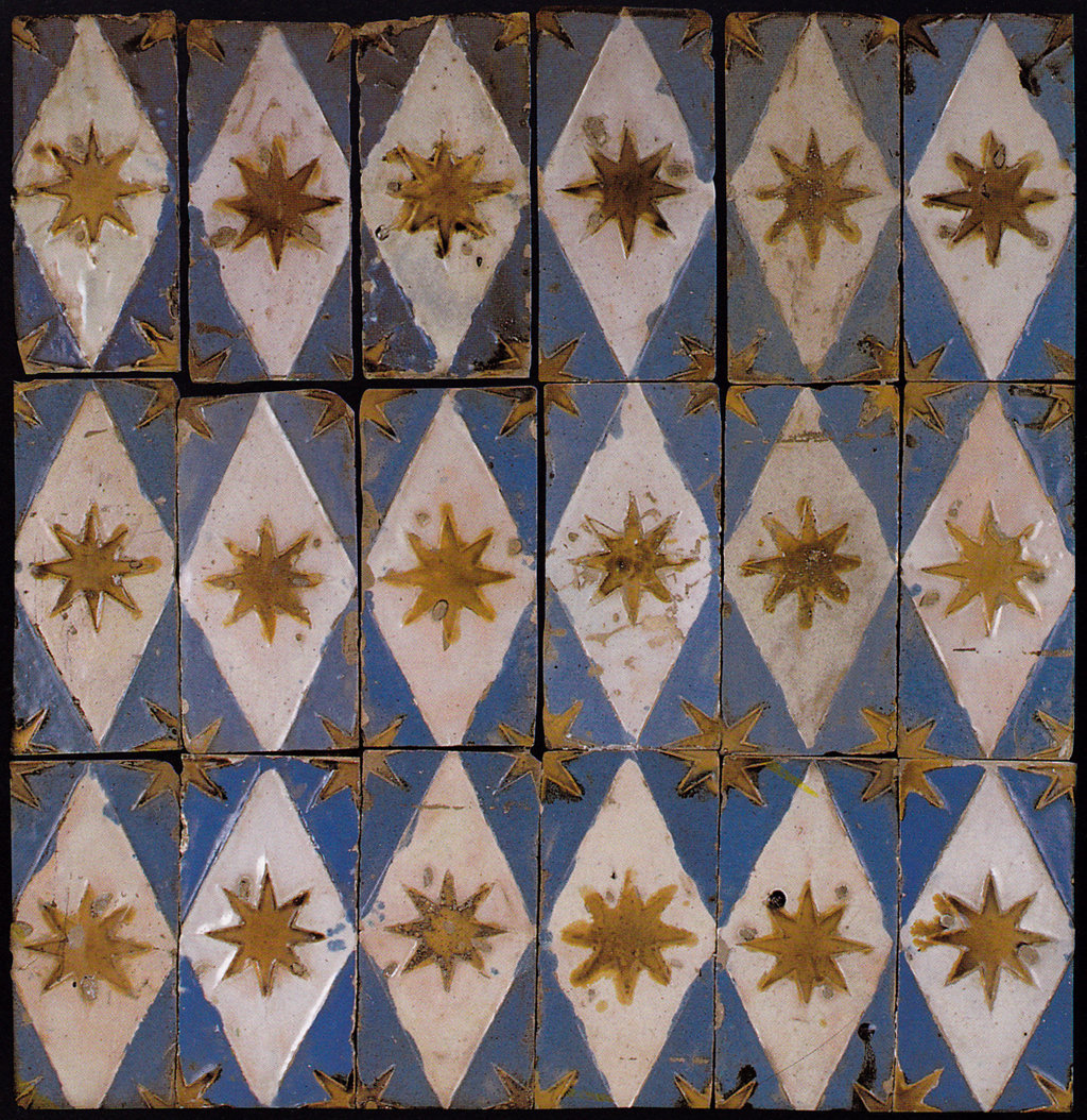 00442. Panel de azulejos por tabla para techo. Colección Carranza.