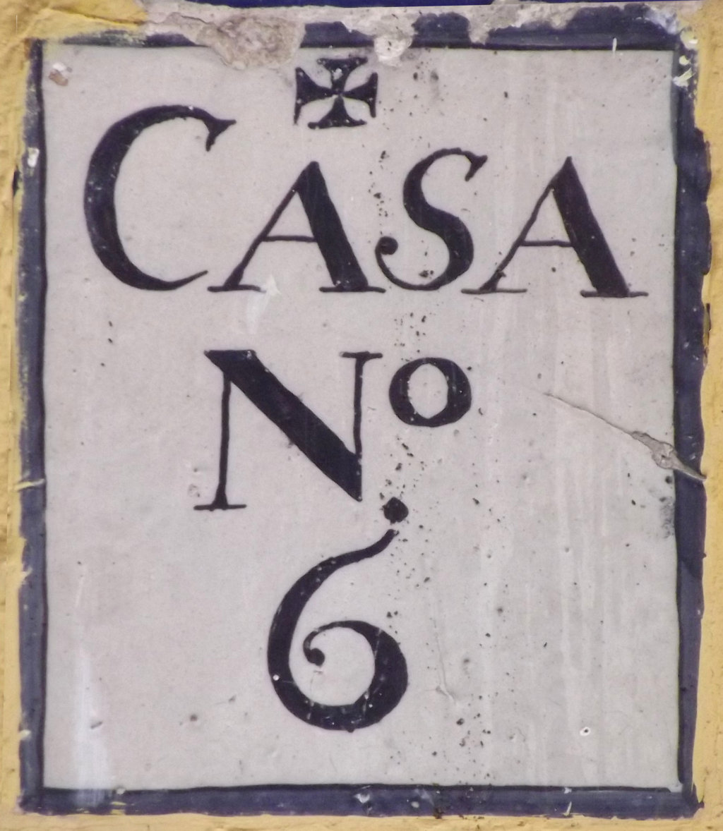 00628. Placa de Olavide. Número de casa. Calle Muro de los Navarros, 25. Sevilla.
