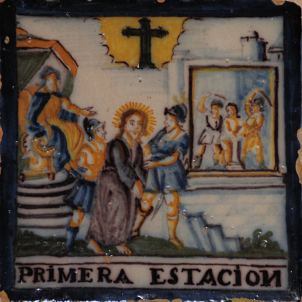 00840. Escena de Vía Crucis. Sentencia de Cristo. Convento de Santa Rosalía. Sevilla.