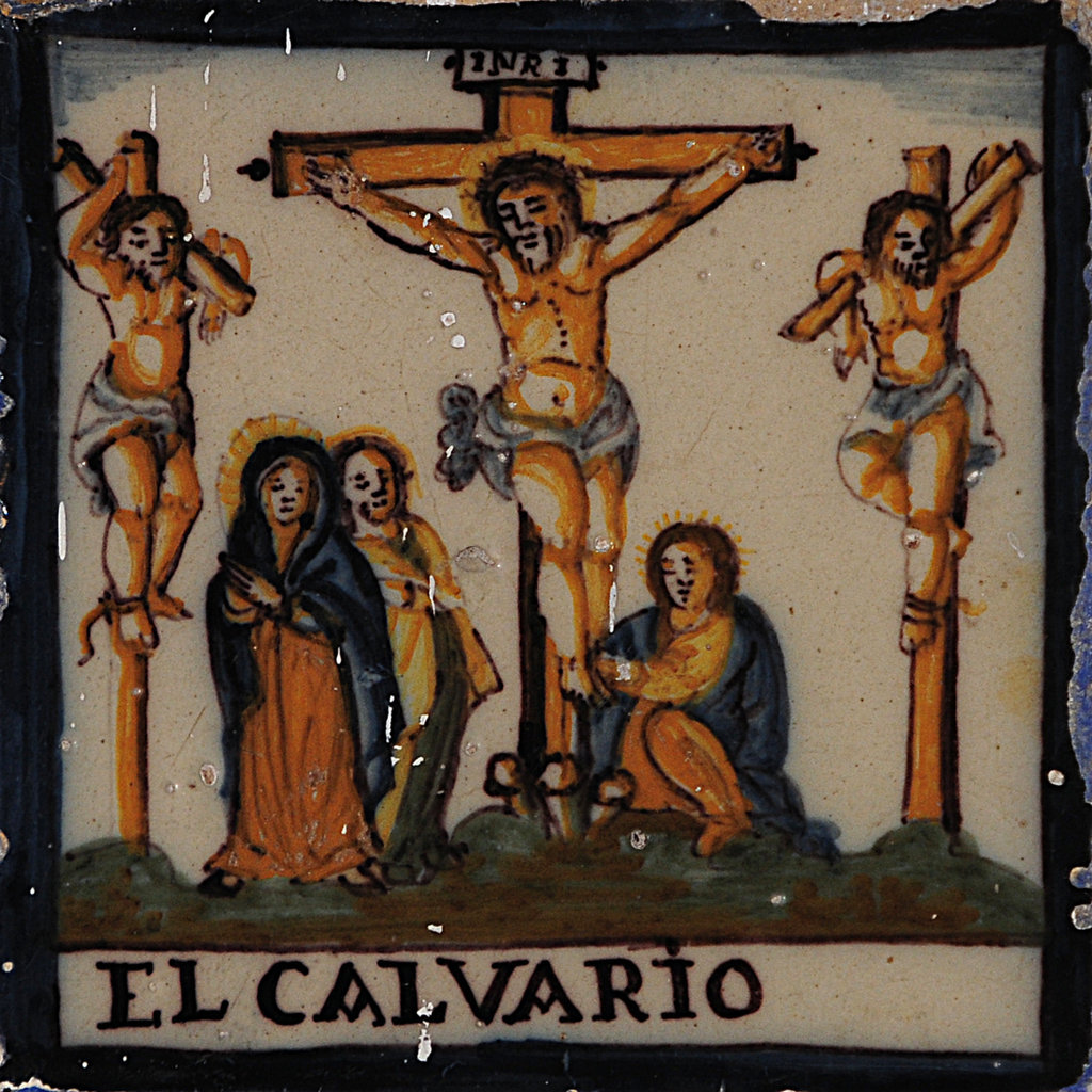 00851. Escena de Vía Crucis. Calvario. Convento de Santa Rosalía. Sevilla.