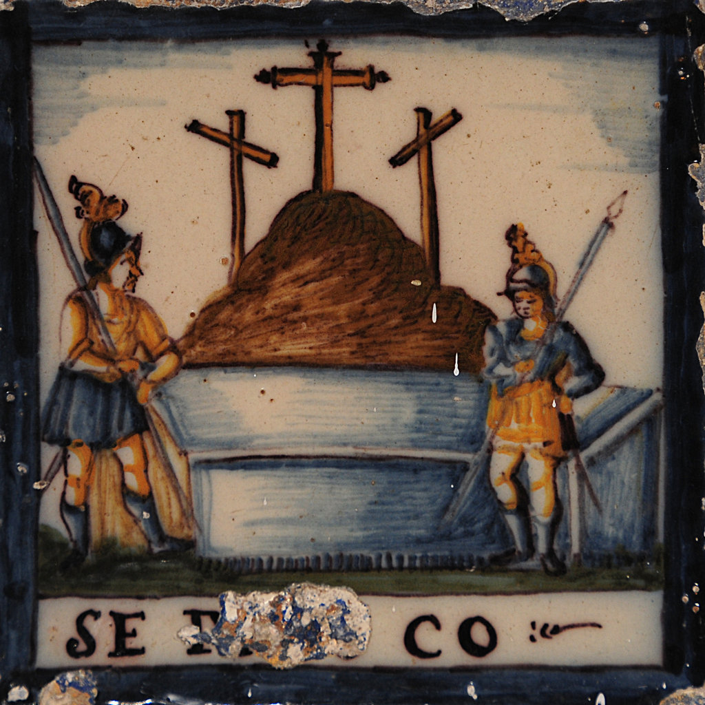 00853. Escena de Vía Crucis. Jesús Sepultado. Convento de Santa Rosalía. Sevilla.
