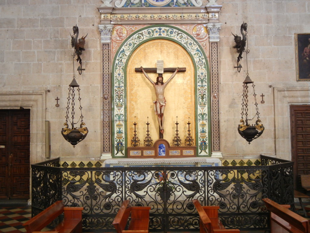 01271. Altar del Cristo de Lozoya. Segovia.