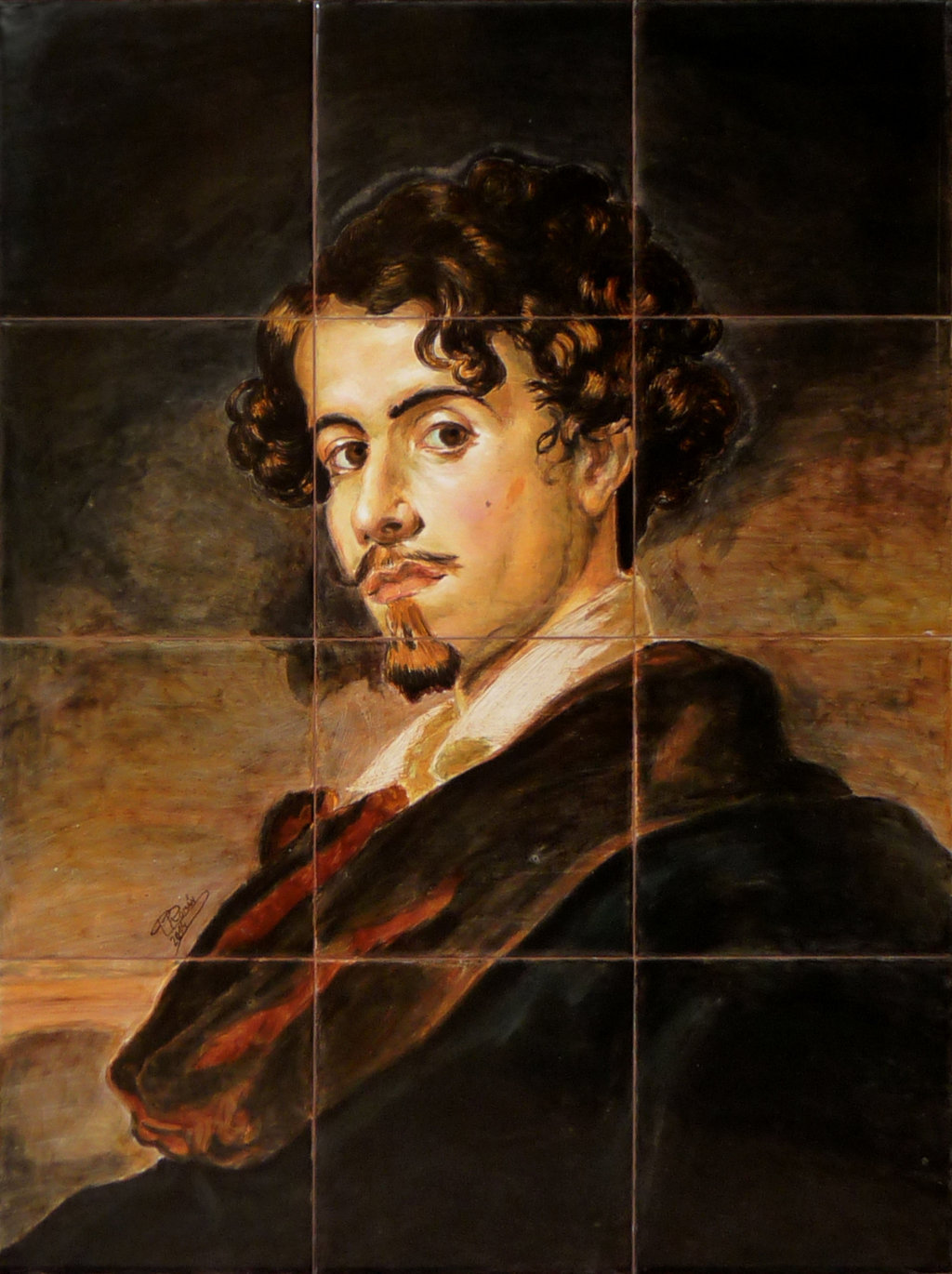 01377. Retrato de Gustavo Adolfo Bécquer. Sevilla.