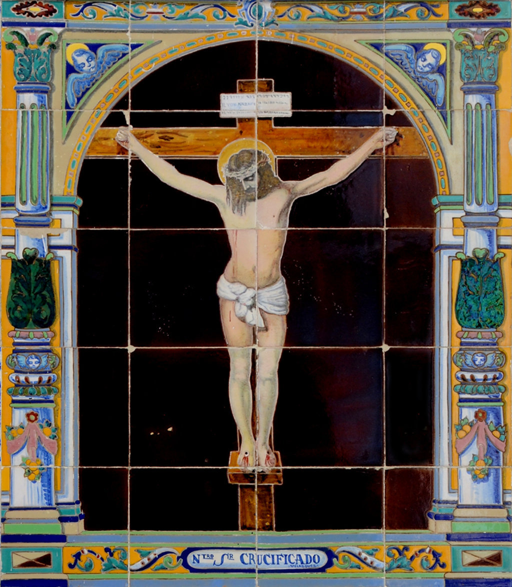 D00169. De la Pintura a la cerámica (III). Cristo Crucificado