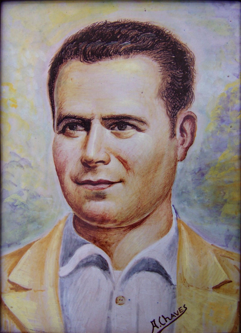 D00242. Alfonso Chaves Tejada. Pintor ceramista. 1909-1982