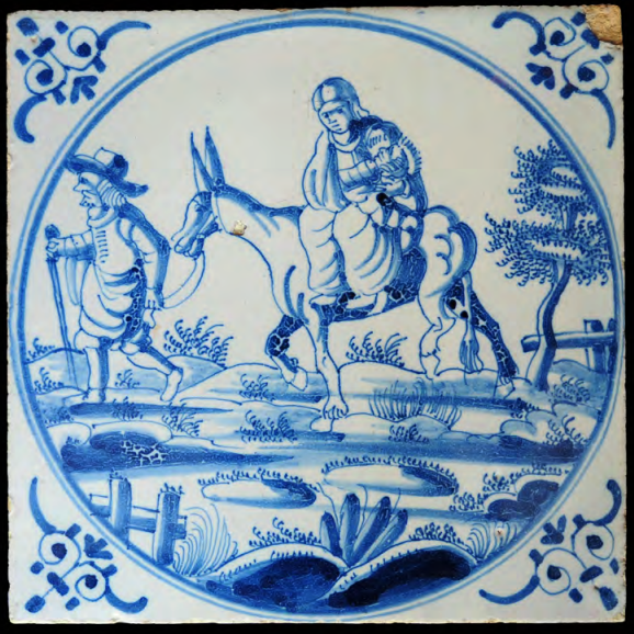D00123. El azulejo holandés con motivo bíblico Breve historia de un tipo