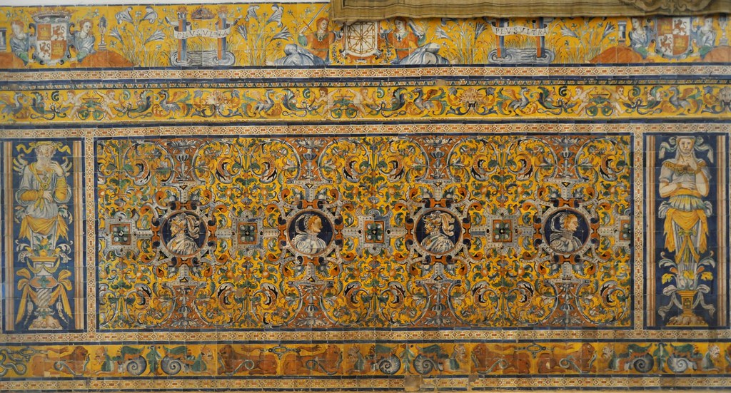 D00147. Un palacio de azulejos. Apuntes del Alcázar.