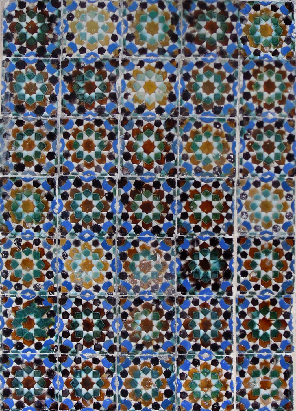 02726. Zócalo. Paño de azulejos de arista. Modelo 058. Casa de Pilatos. Sevilla.