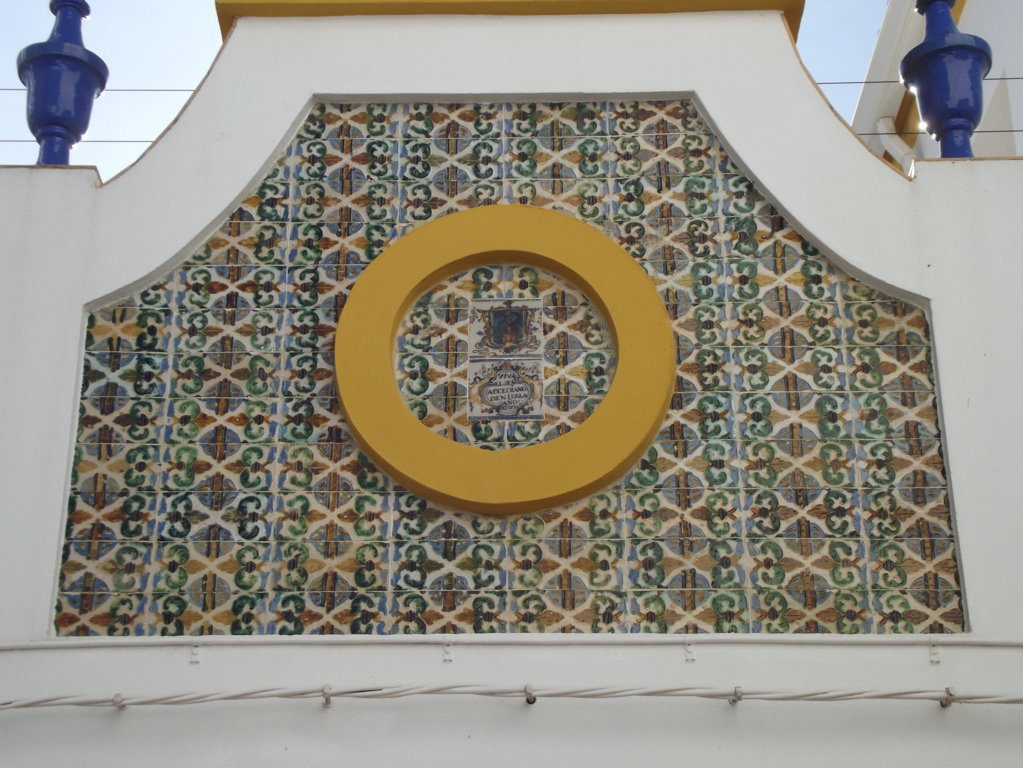 02789. Panel de azulejos de arista. Modelo 044. Villanueva del Ariscal. Sevilla.