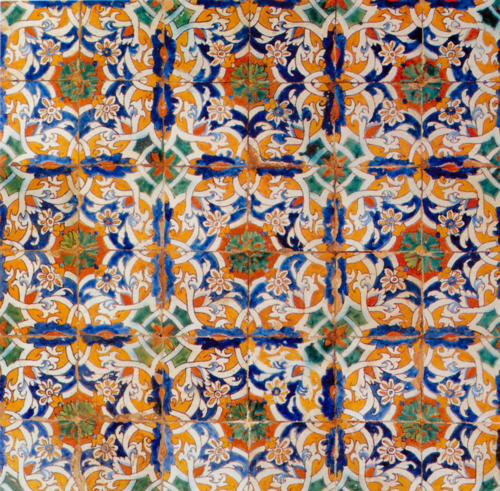 03106. Panel de azulejos. Museo de Bellas Artes. Sevilla.