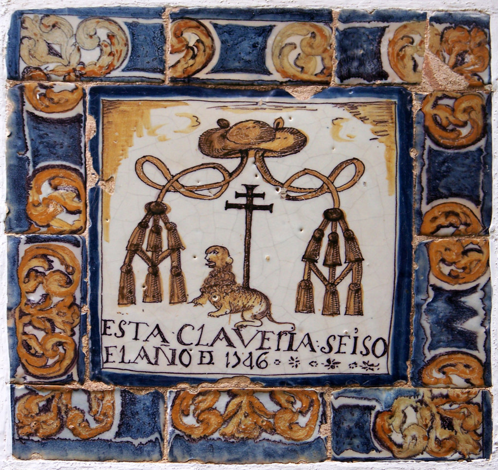 03284. Panel conmemorativo. Convento de Santa Paula. Sevilla.