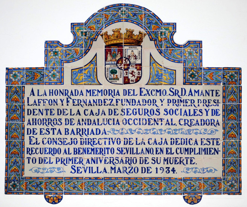 D00322. La cerámica y la barriada del Retiro Obrero de Sevilla