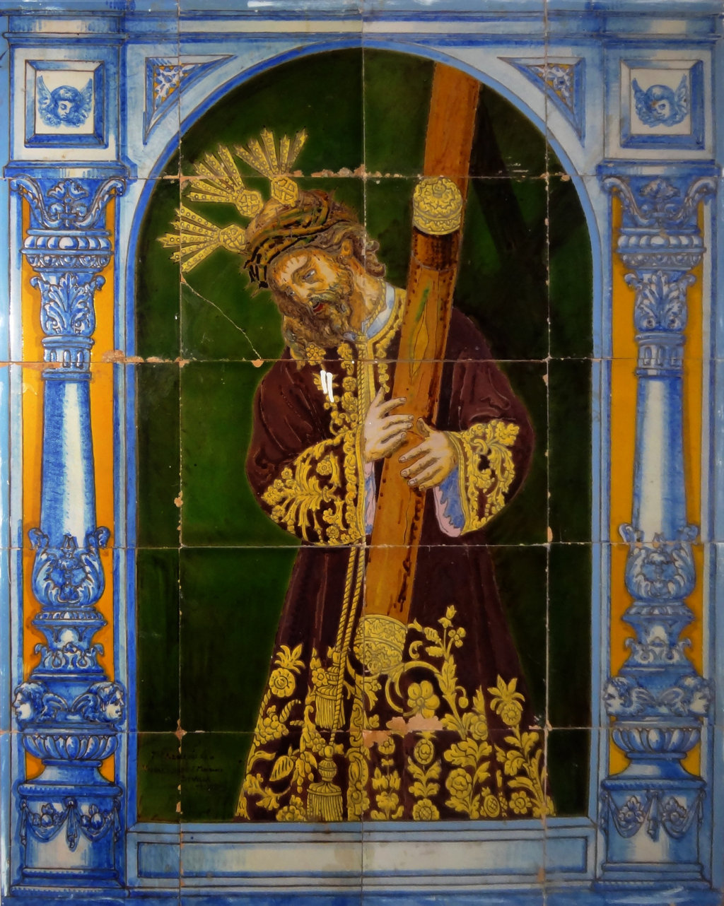 04807. Retablo cerámico. Jesús del Gran Poder. Sevilla.